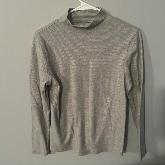 LOT of 2 Studio Works Mock Turtleneck Shirts Women's Size Small Blue Gray - Picture 8 of 9